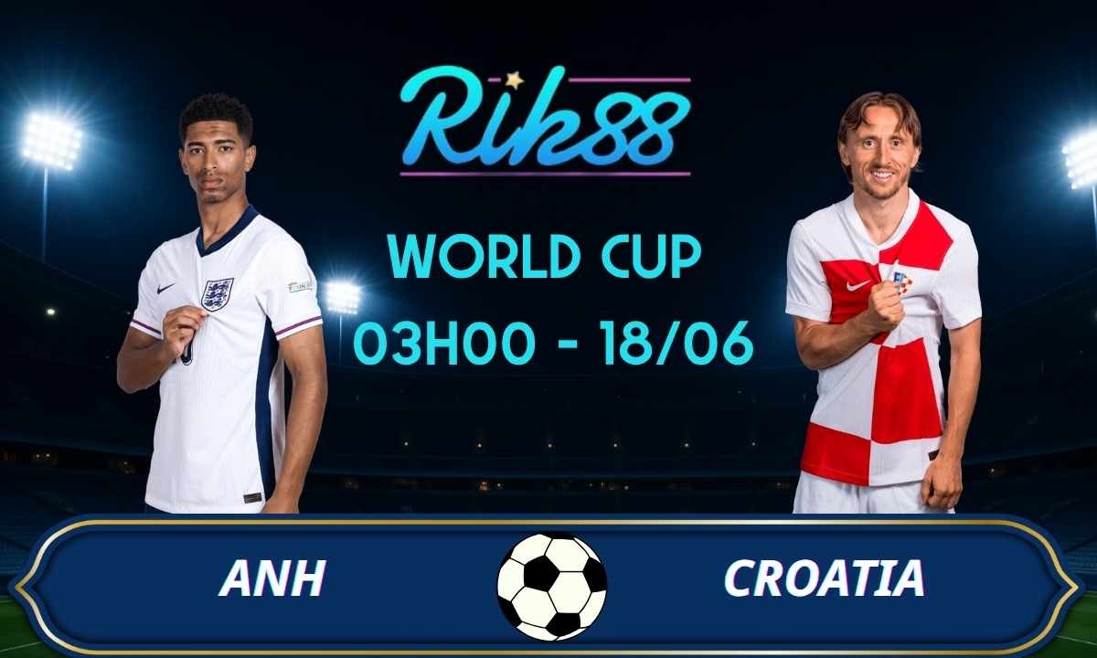 Soi kèo Anh vs Croatia – 03h00 ngày 18/06/2026 – World Cup