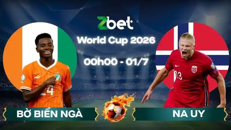 Nhận định soi kèo Bờ Biển Ngà vs Na Uy - 00h00 01/07/2026 - World Cup 2026
