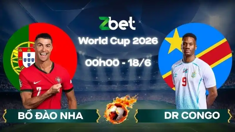Nhận định soi kèo Bồ Đào Nha vs DR Congo – 00h00 18/06/2026 – World Cup 2026
