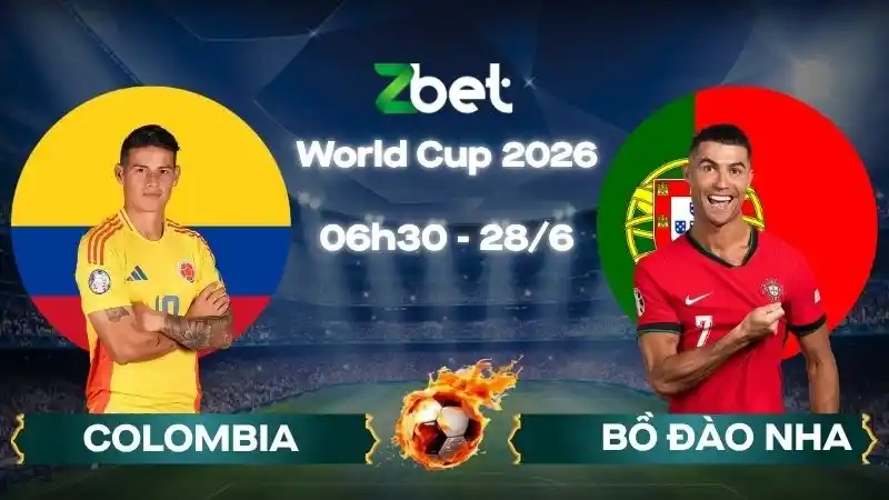 Nhận định soi kèo Colombia vs Bồ Đào Nha – 06h30 28/06/2026 – World Cup 2026