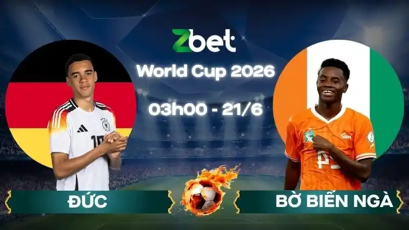 Nhận định soi kèo Đức vs Bờ Biển Ngà - 03h00 21/06/2026 - World Cup 2026