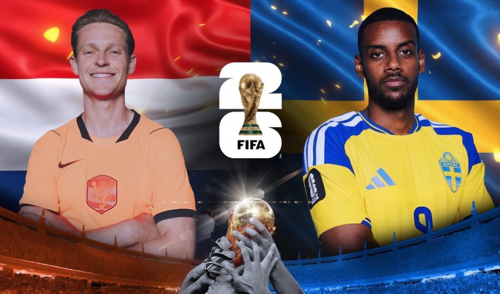 Dự đoán tỷ số Hà Lan - Thụy Điển: 3-1