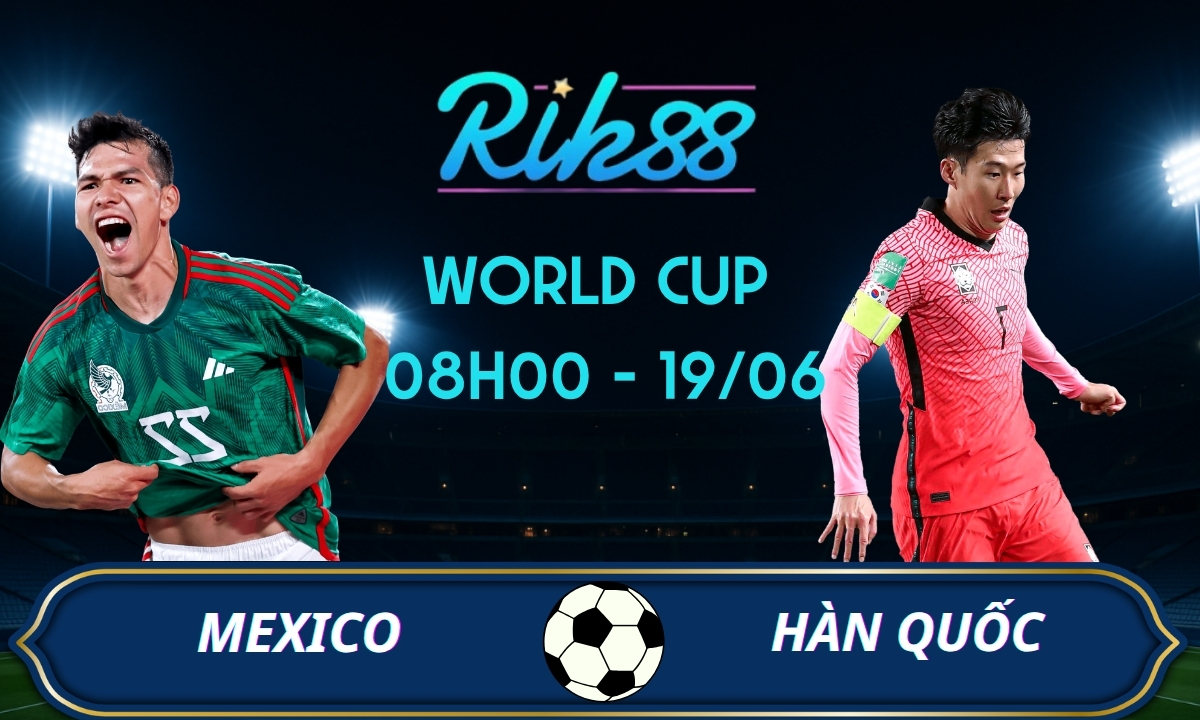 Soi kèo Mexico vs Hàn Quốc – 08h00 ngày 19/06/2026 – World Cup