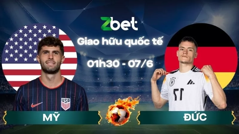 Nhận định soi kèo Mỹ vs Đức – 01h30 07/06/2026 – Giao hữu quốc tế