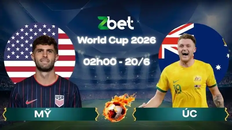 Nhận định soi kèo Mỹ vs Úc – 02h00 20/06/2026 – World Cup 2026
