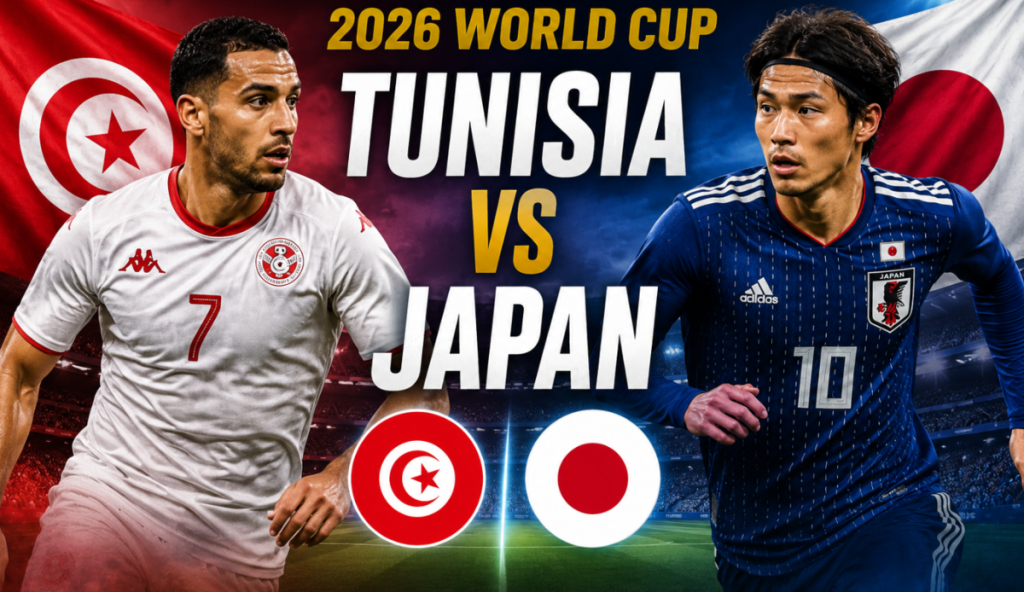 Dự đoán tỷ số Tunisia - Nhật Bản: 0-2