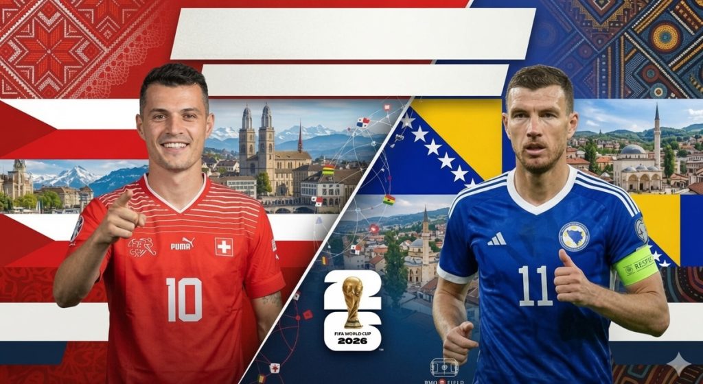 Dự đoán tỷ số Thụy Sĩ - Bosnia: 1-1