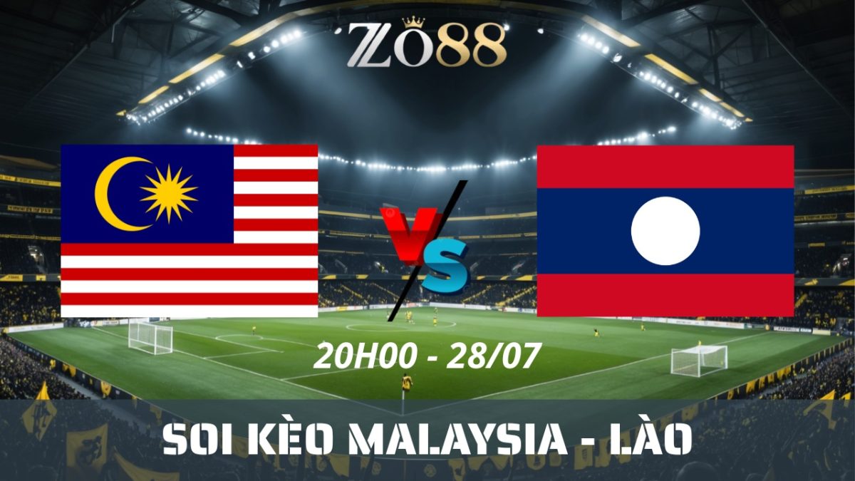 Soi kèo nhà cái Malaysia – Lào 28/07/2026 20h00 ASEAN Cup 2026