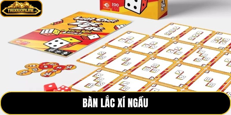 Bàn Lắc Xí Ngầu – Trọn Bộ Cốc Đế Xúc Xắc Giá Tốt