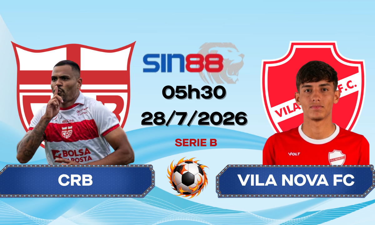 Soi kèo bóng đá CRB – Vila Nova FC 05h30 ngày 28/07/2026 – Serie B