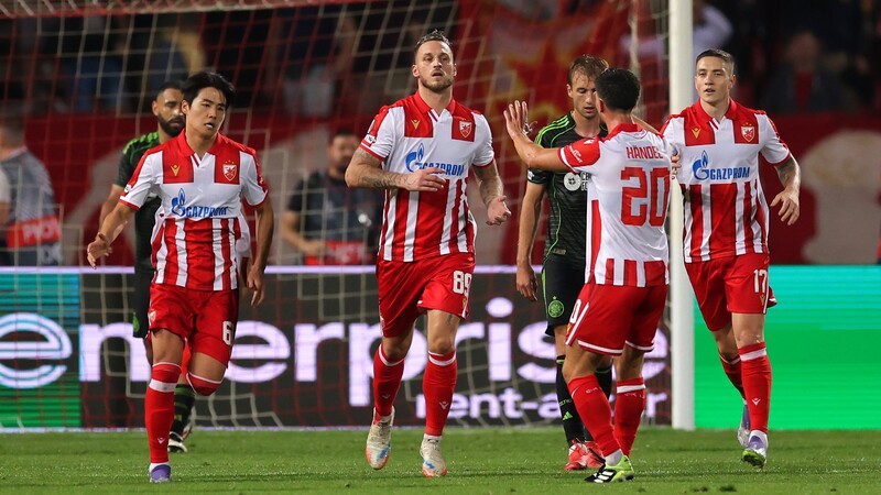 Crvena Zvezda vs Larne - Tiếp tục áp đảo