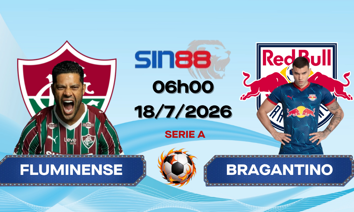 Soi kèo bóng đá Fluminense - Bragantino 06h00 ngày 18/07/2026 - Serie A