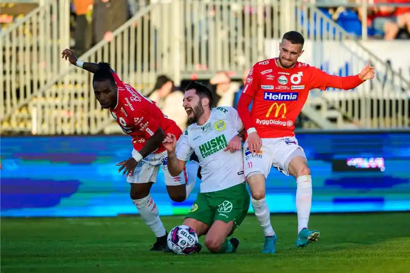 Thành tích thi đấu gần đây của Hammarby vs Degerfors