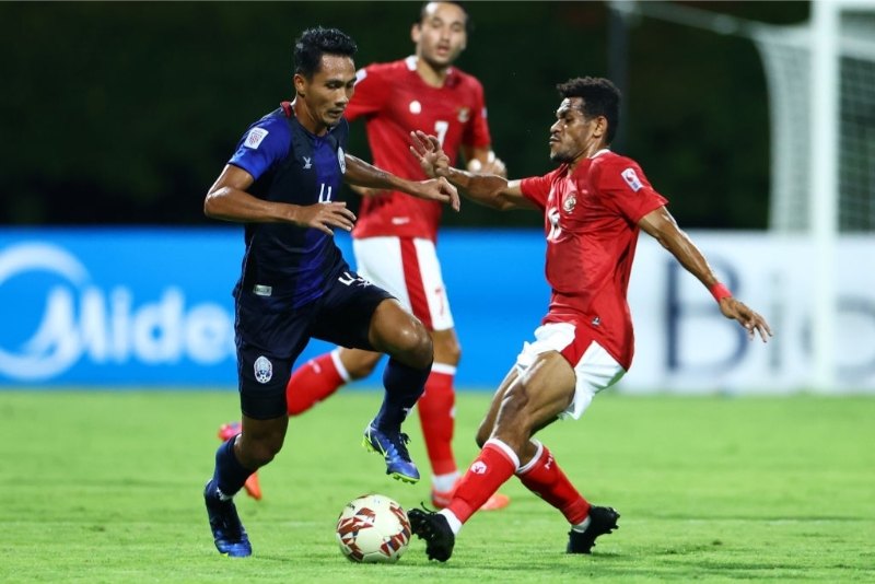 Trước trận đấu Indonesia vs Campuchia