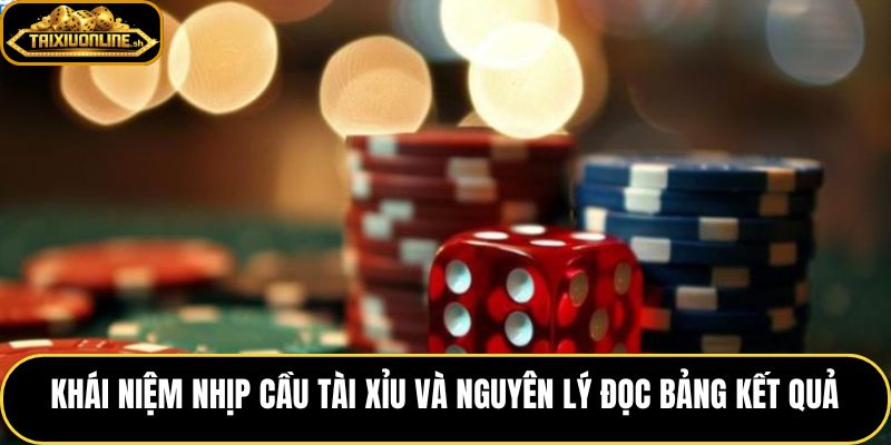 Tính nhịp cầu tài xỉu qua chuỗi lặp và bảng kết quả