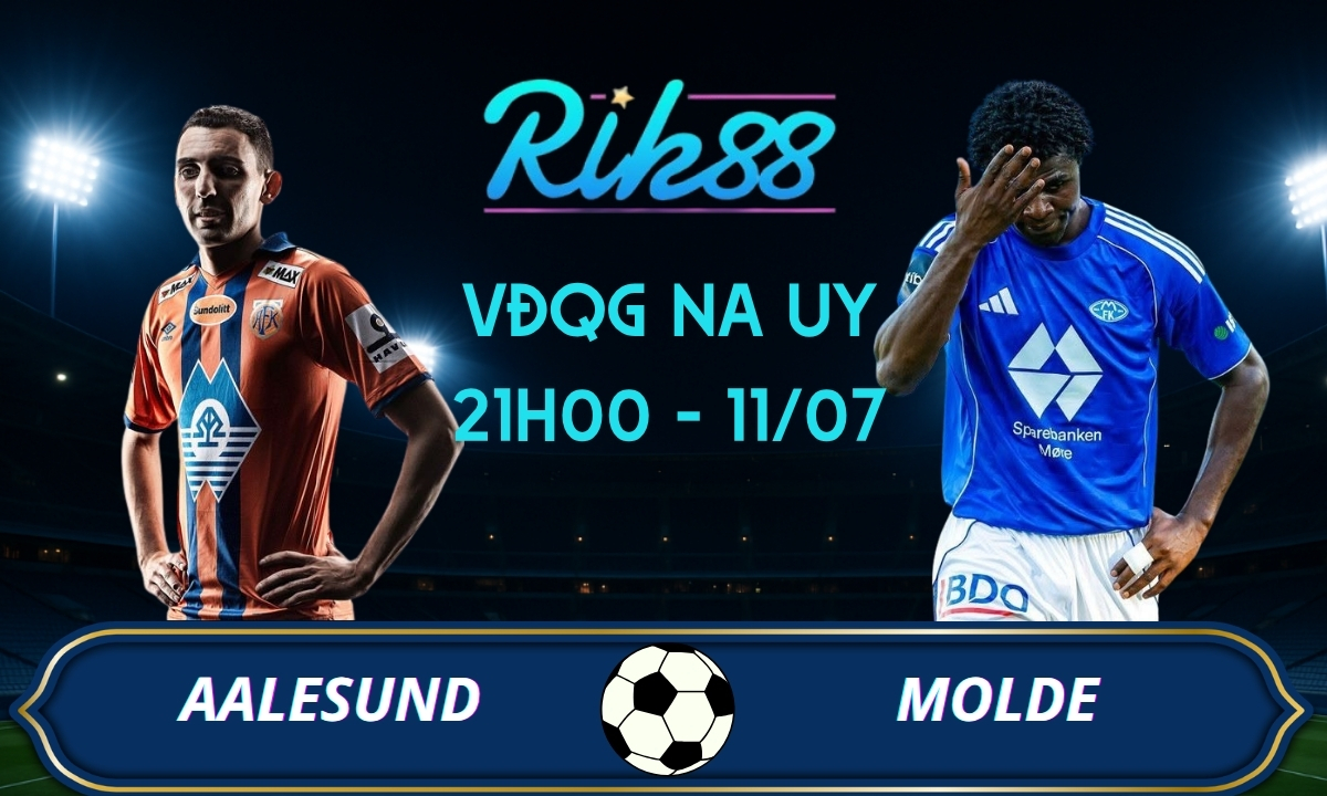 Soi kèo Aalesund vs Molde - 21h00 ngày 12/07/2026 - VĐQG Na Uy