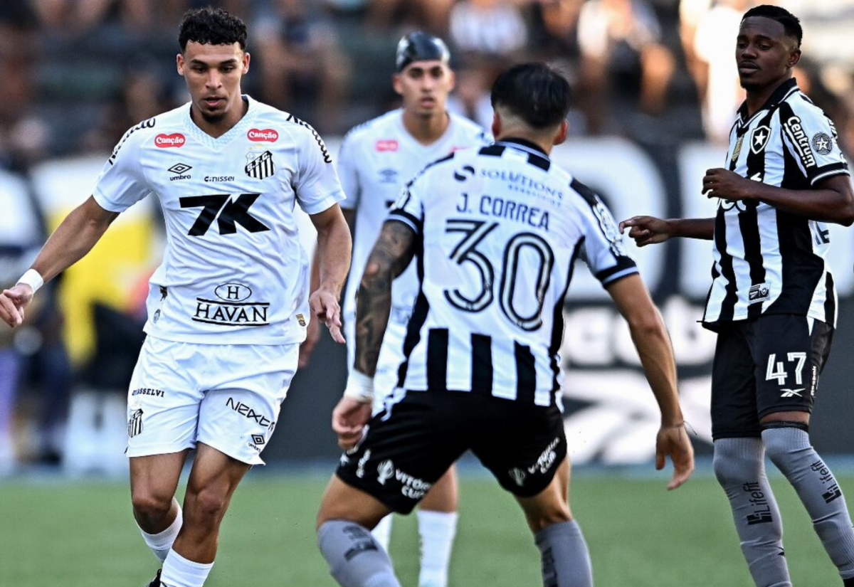 Dự đoán tỷ số Botafogo RJ - Santos: 2-1