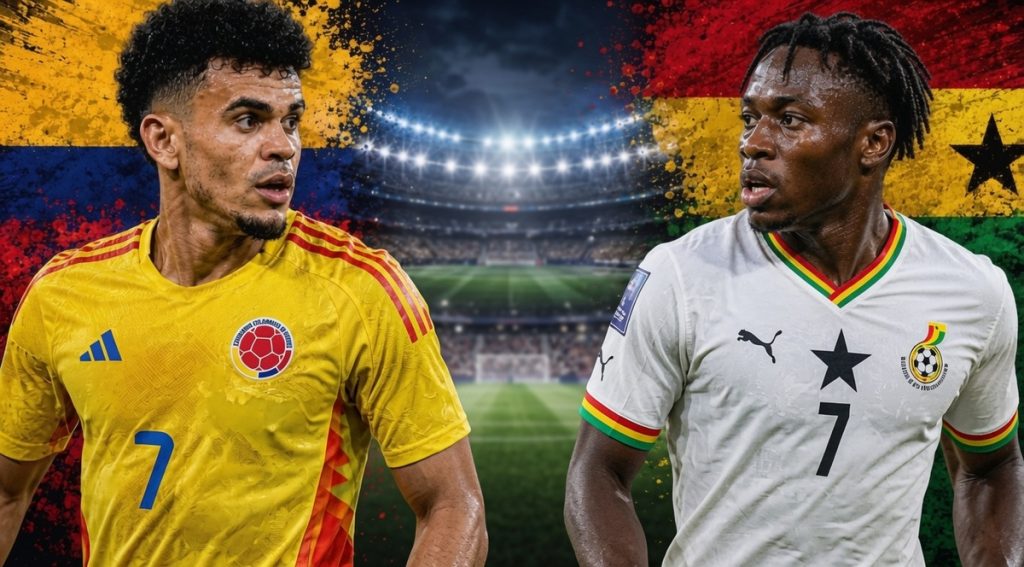 Dự đoán tỷ số Colombia - Ghana: 3-1