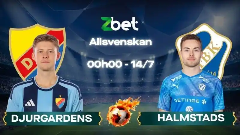 Nhận định soi kèo Djurgardens vs Halmstads - 00h00 14/07/2026 - Allsvenskan