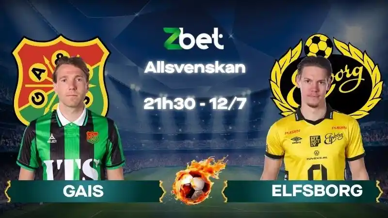 Nhận định soi kèo GAIS vs Elfsborg - 21h30 12/07/2026 - World Cup 2026