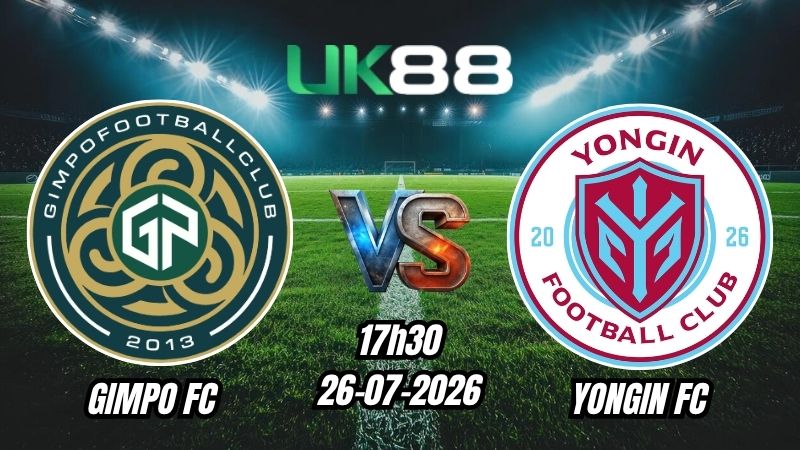 Soi kèo Gimpo FC vs Yongin FC | 17h30 – 26/07/2026 – K League 2