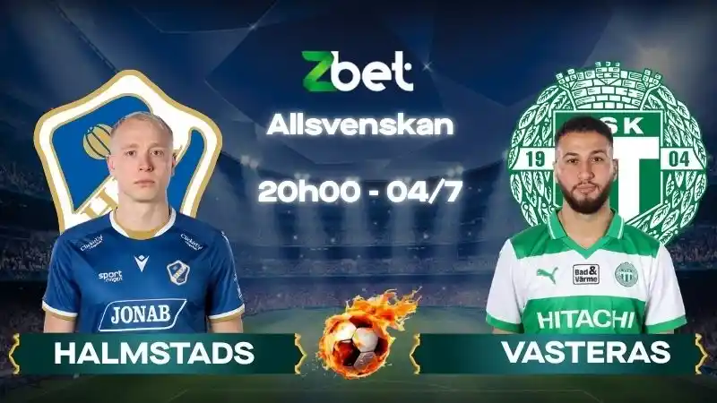 Nhận định soi kèo Halmstads vs Vasteras - 20h00 04/07/2026 - Allsvenskan