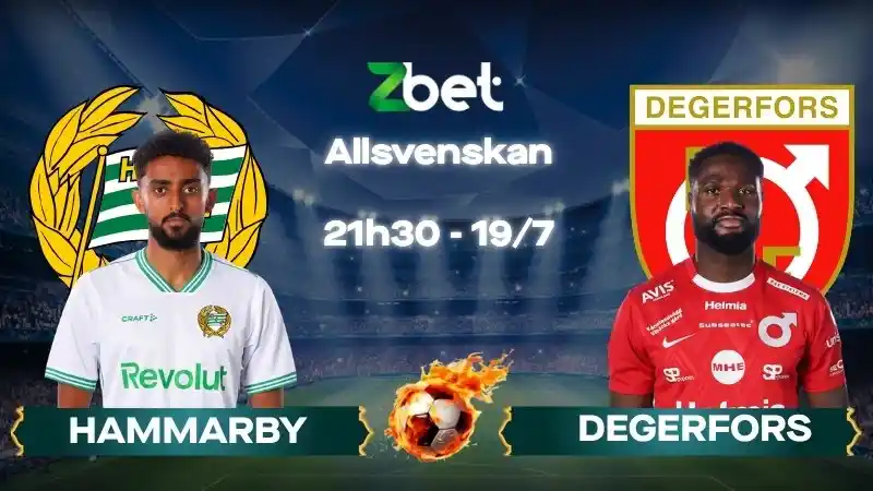 Nhận định soi kèo Hammarby vs Degerfors – 21h30 19/07/2026 – Allsvenskan