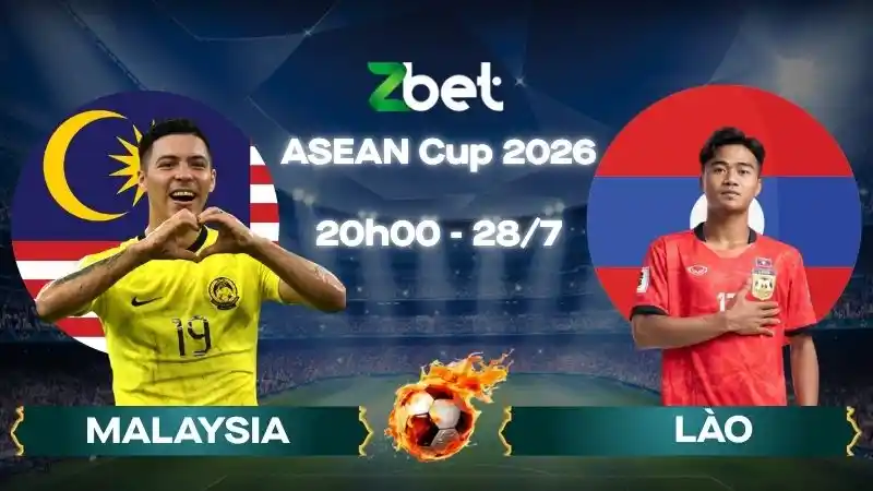 Nhận định soi kèo Malaysia vs Lào – 20h00 28/07/2026 – ASEAN Cup 2026