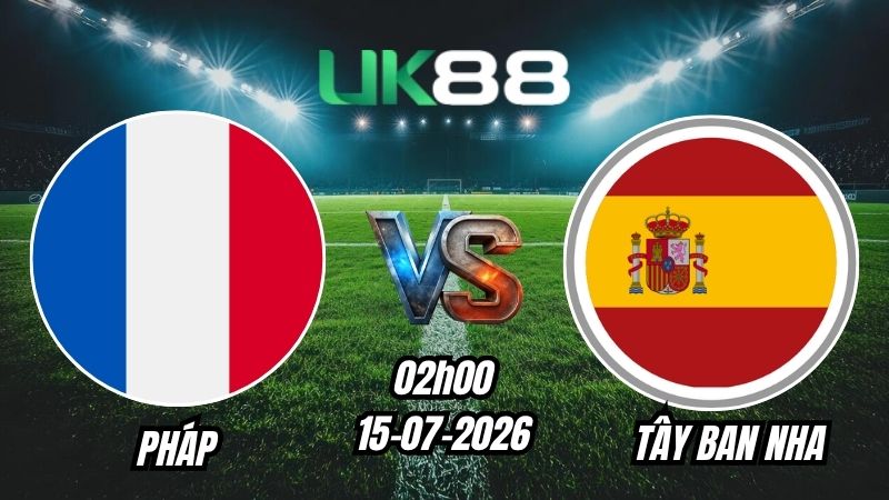 Soi kèo Pháp vs Tây Ban Nha | 02h00 - 15/07/2026 - World Cup 2026