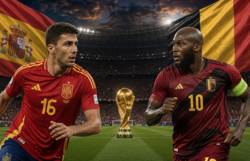 Dự đoán tỷ số Tây Ban Nha - Bỉ: 2-2