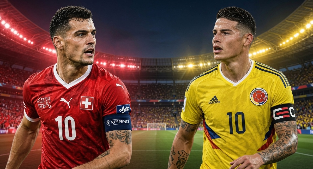 Dự đoán tỷ số Thụy Sĩ - Colombia: 0-1