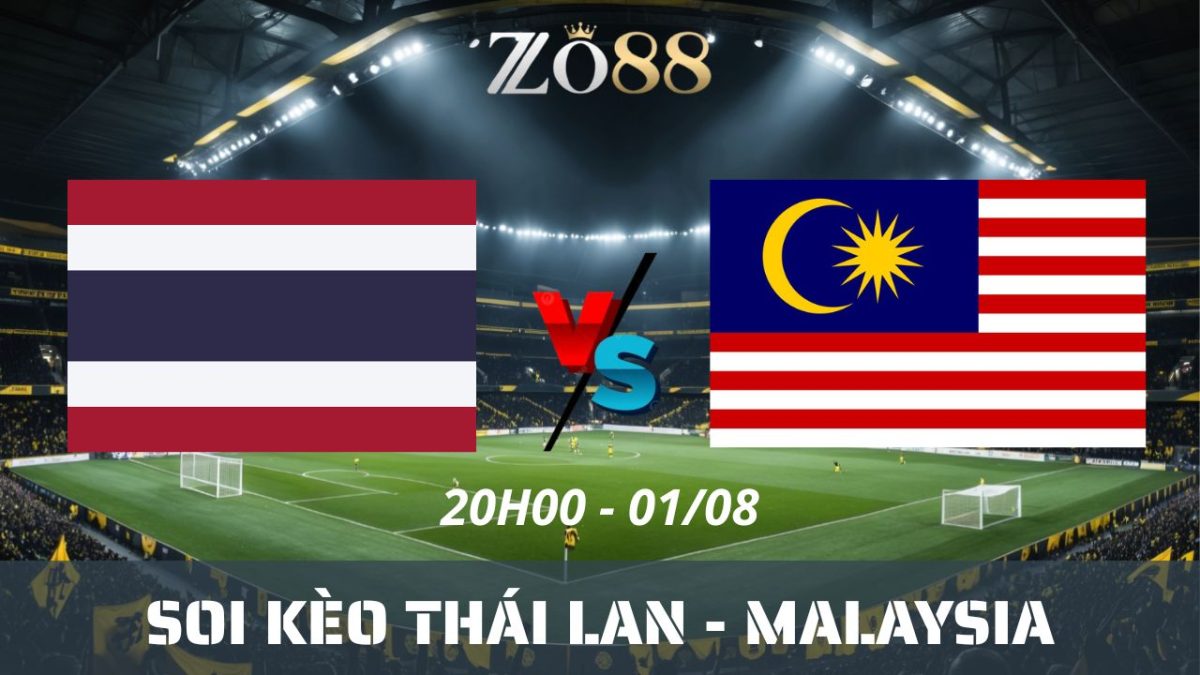 Soi kèo nhà cái Thái Lan – Malaysia 01/08/2026 20h00 ASEAN Cup 2026