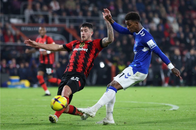 Trước trận đấu Bournemouth vs Everton