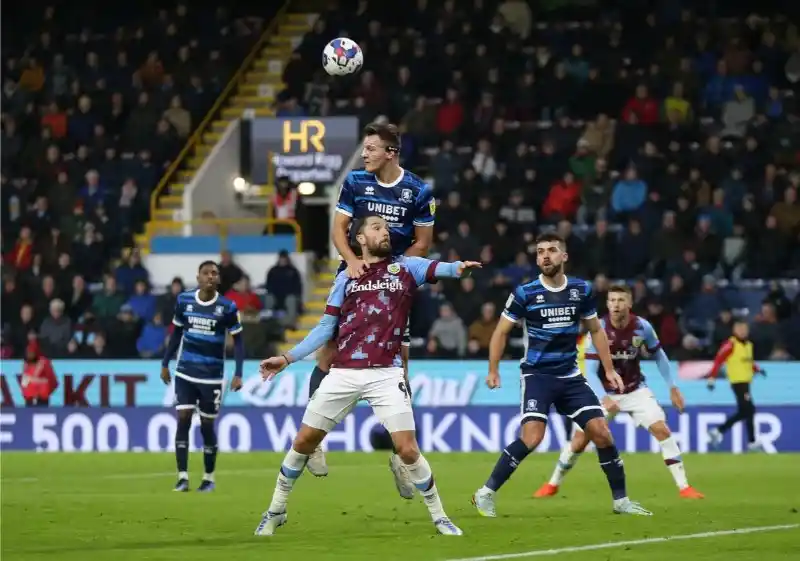 Thành tích thi đấu gần đây của Burnley vs Middlesbrough