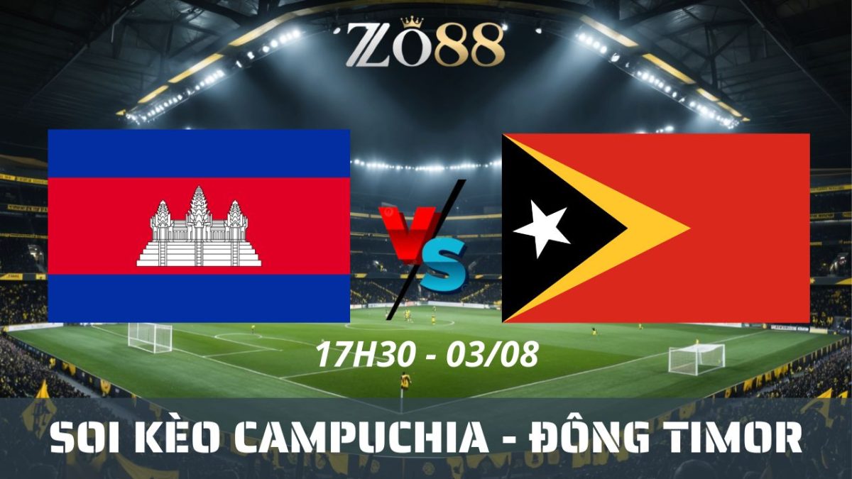 Soi kèo nhà cái Campuchia – Đông Timor 03/08/2026 17h30 ASEAN Cup 2026