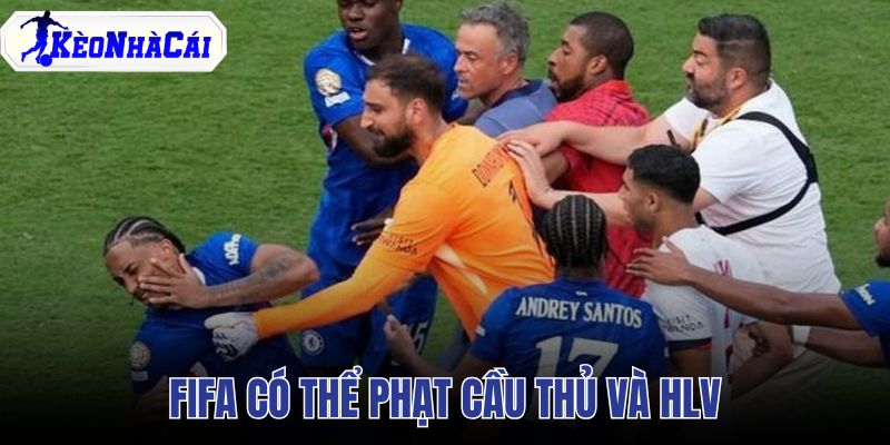 FIFA phạt cầu thủ và HLV