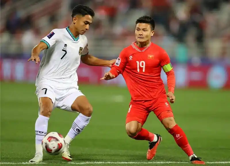 Thành tích thi đấu gần đây của Indonesia vs Việt Nam