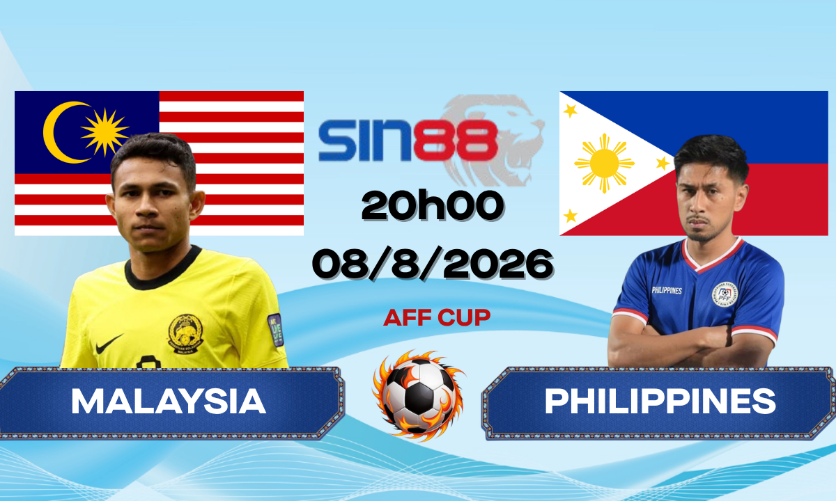 Soi kèo bóng đá Malaysia – Philippines 20h00 ngày 08/08/2026 – AFF Cup