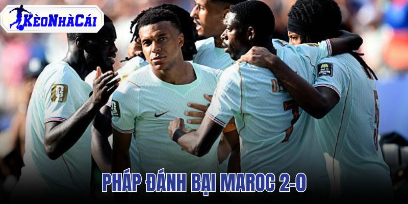 Pháp đánh bại Maroc