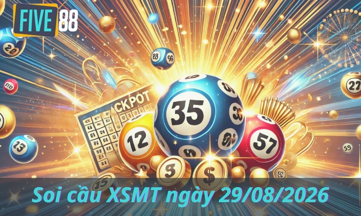 Soi Cầu XSMT Ngày 29/08/2026 - Chốt Lô Miền Trung - Five88