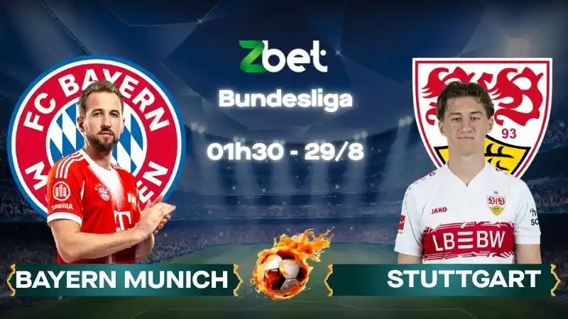 Nhận định soi kèo Bayern Munich vs Stuttgart - 01h30 29/08/2026 - Bundesliga