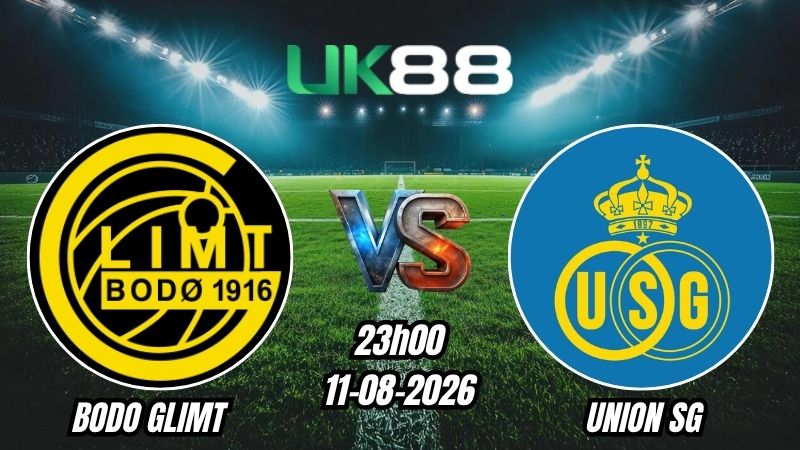 Soi kèo Bodo Glimt vs Union SG | 23h00 – 11/08/2026 – Play-off Champions League