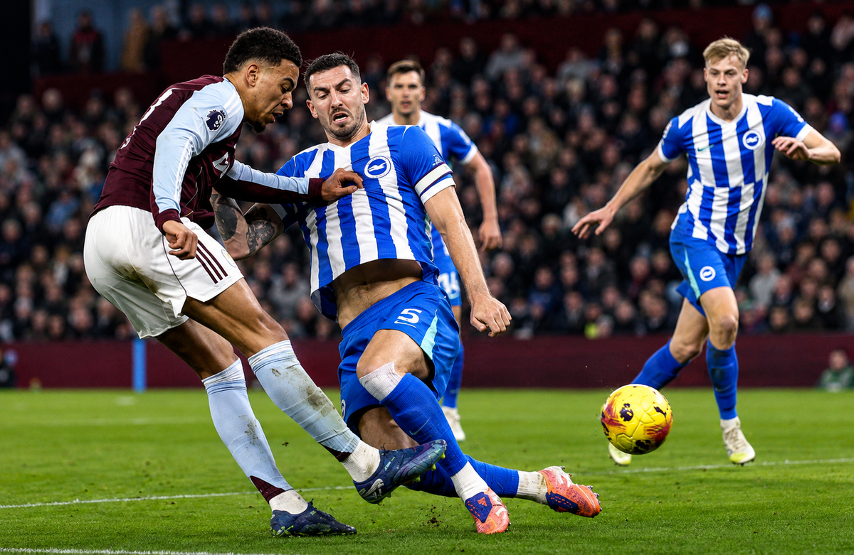 Dự đoán tỷ số Brighton - Aston Villa: 3-2