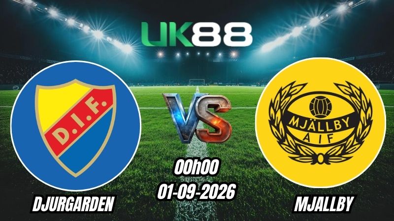 Soi kèo Djurgarden vs Mjallby | 00h00 - 01/09/2026 - VĐQG Thụy Điển