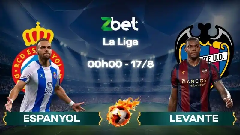Nhận định soi kèo Espanyol vs Levante - 00h00 17/08/2026 - La Liga