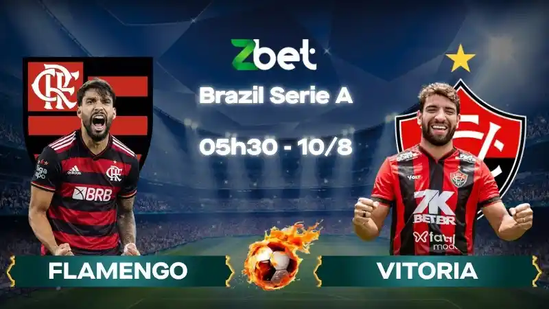 Nhận định soi kèo Flamengo vs Vitoria – 05h30 10/08/2026 – Brazil Serie A
