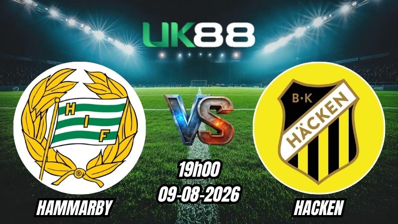 Soi kèo Hammarby vs Hacken | 19h00 – 09/08/2026 – VĐQG Thụy Điển