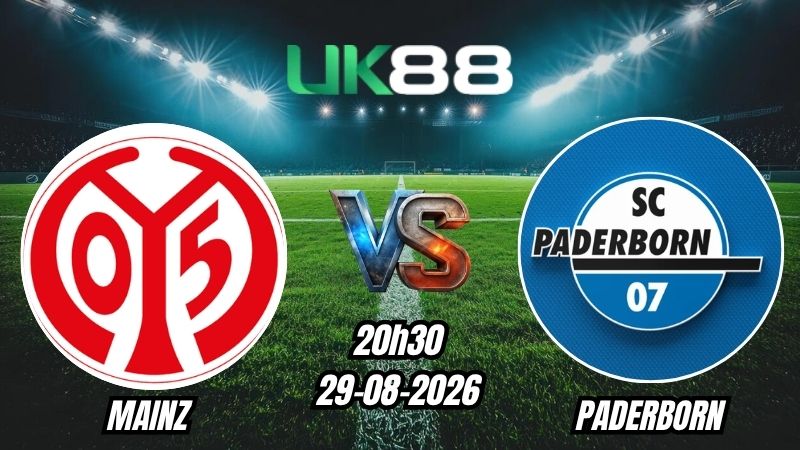 Soi kèo Mainz vs Paderborn | 20h30 - 29/08/2026 - Bundesliga