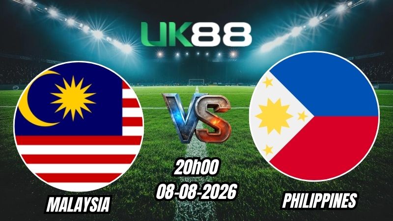 Soi kèo Malaysia vs Philippines | 20h00 – 08/08/2026 – ASEAN Cup 2026