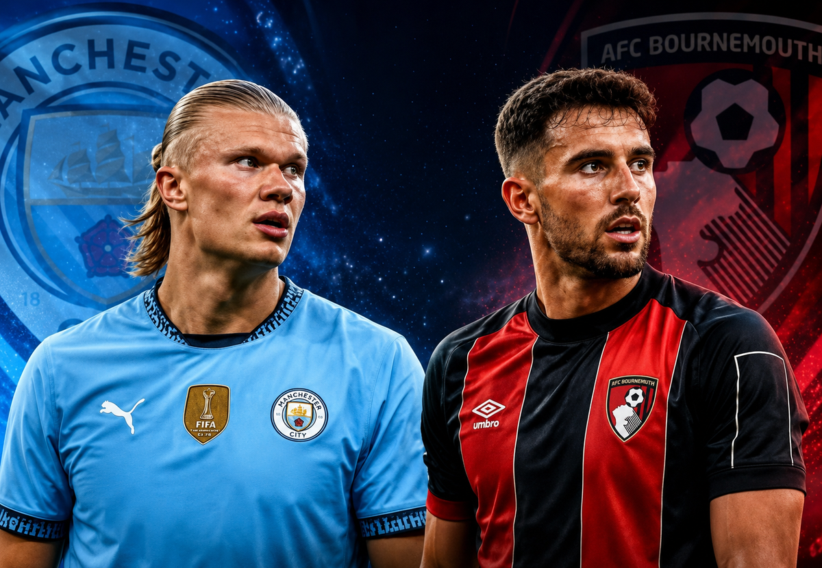 Dự đoán tỷ số Manchester City - Bournemouth: 3-1